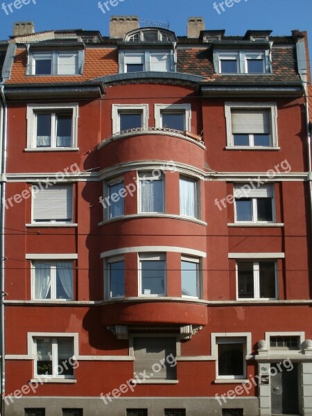 Großherzog-friedrich-straße Saarbruecken House Building Oriel