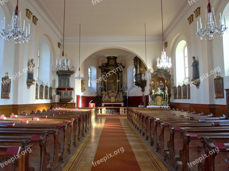 Waidhofen Ybbs Hl Florian Church Interior