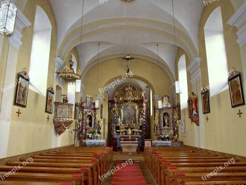 Pfarrkirche St Martin Niederösterreich Church Interior