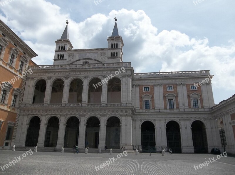 Archbasilica St John Vatican Rome Italy