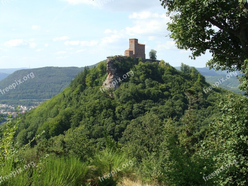 Trifels Castle Wasgau Sonnenberg Pfälzerwald