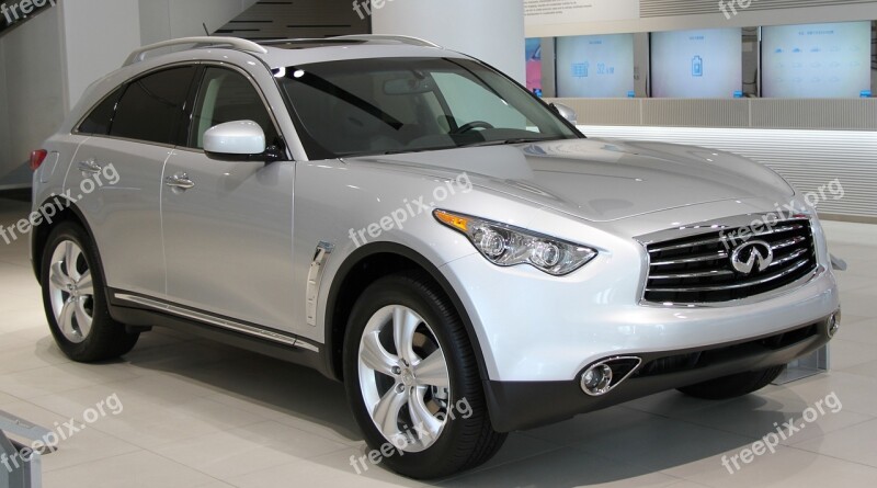 Car Suv Infiniti Fx Front