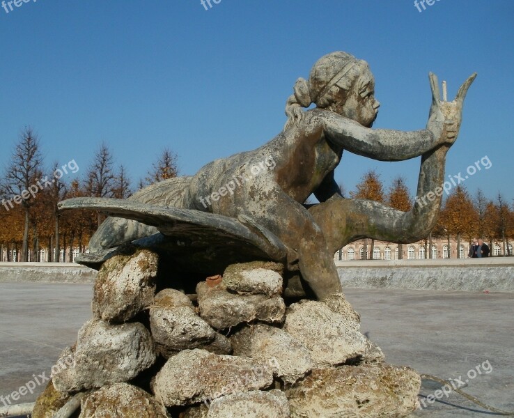 Palace Garden Park Fountain Arionbrunnen