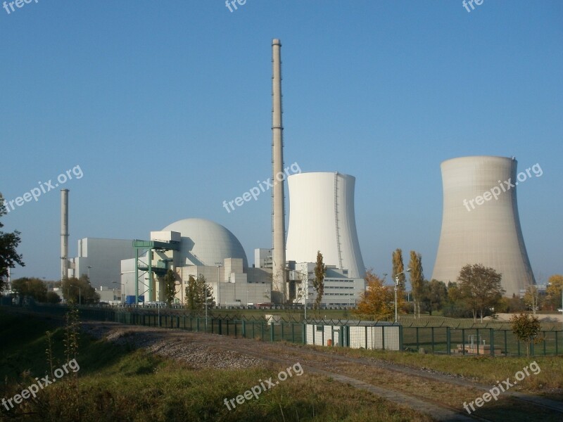 Nuclear Power Plant Reactor Atomic Philippsburg Energy