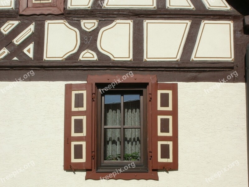 Window Shutters House Architecture Home