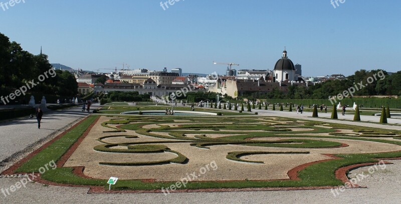 Belvedere Gardens Vienna Palace Castle