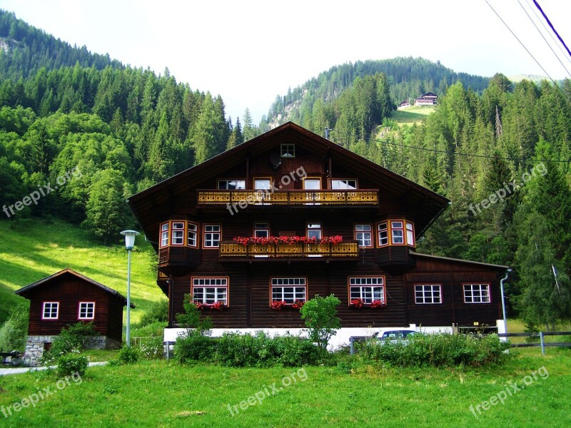 Alpine House Chalet Austria Free Photos