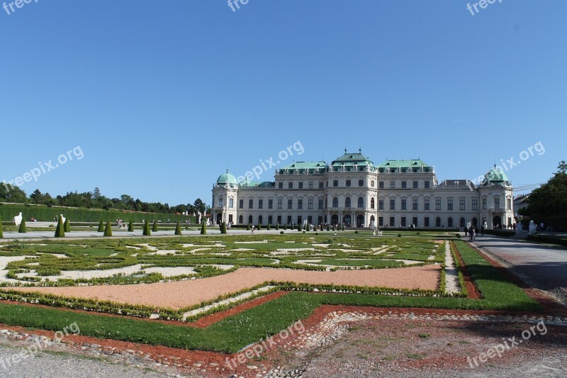 Belvedere Gardens Vienna Palace Castle