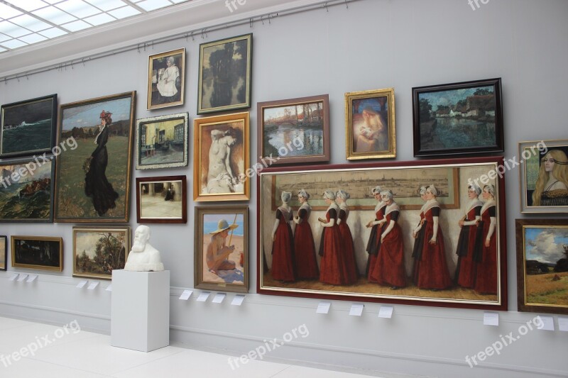 Painting Picture Gallery Works Of Art Hanging Pictures «artist Painter