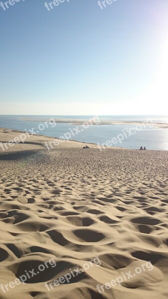 Seaside Sea Ocean Arcachon Landscape