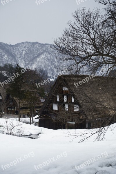 Japan Building Gifu Japanese Style Travel