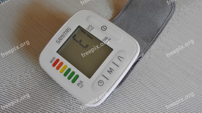 Blood Pressure Monitor Health Heart Rate Blood Pressure Free Photos