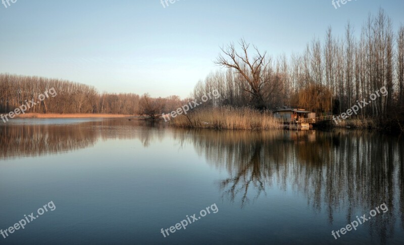 Houseboat River Lužný Les Luhy The Danube