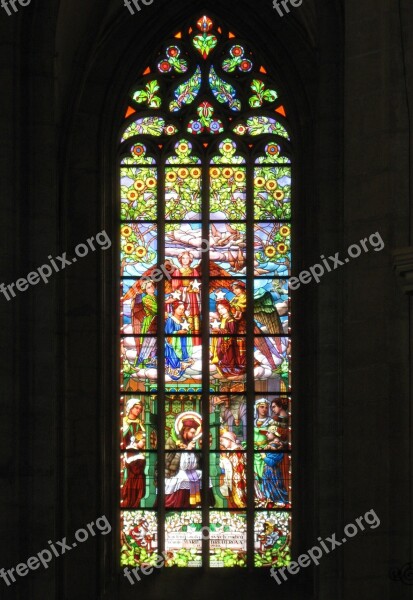 Window Mosaic Church Kutná Hora Free Photos