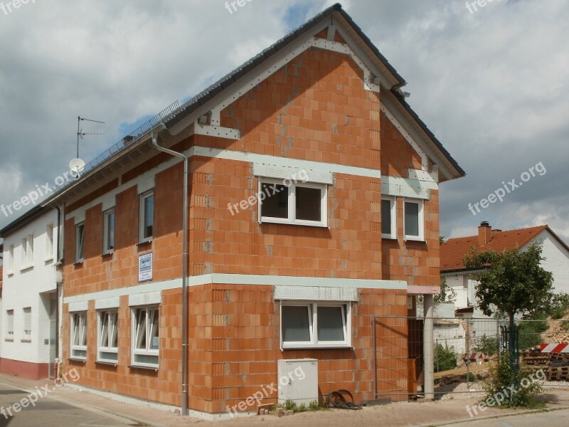 Ludwigstr Hockenheim House Building Construction Site