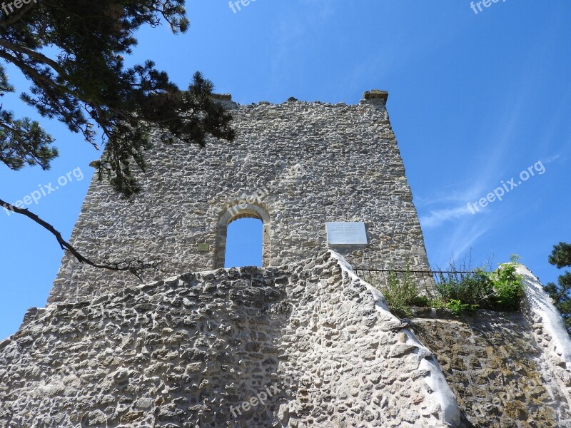 Castle Of Mödling Burgruine Castle Free Photos