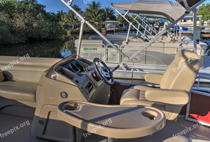 Helm Steering Wheel Boating Chair Console