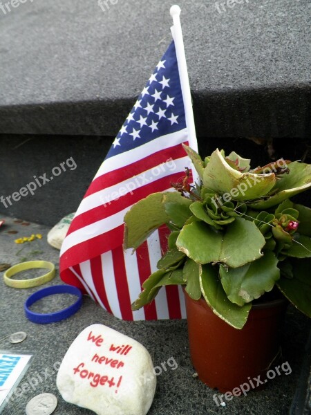 Memorial Flight 93 9 11 Flag Tragedy