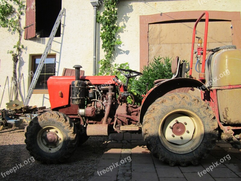 Weingut Eser Oestrich-winkel Tractor Machinery Agriculture