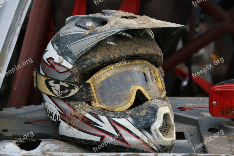 Helm Motorbike Helmet Rally Mud Race