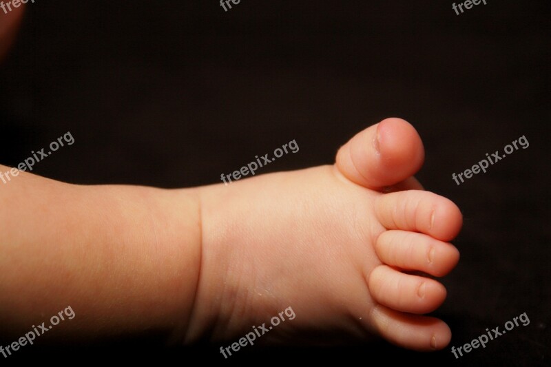 Baby Feet Baby Foot Newborn Child