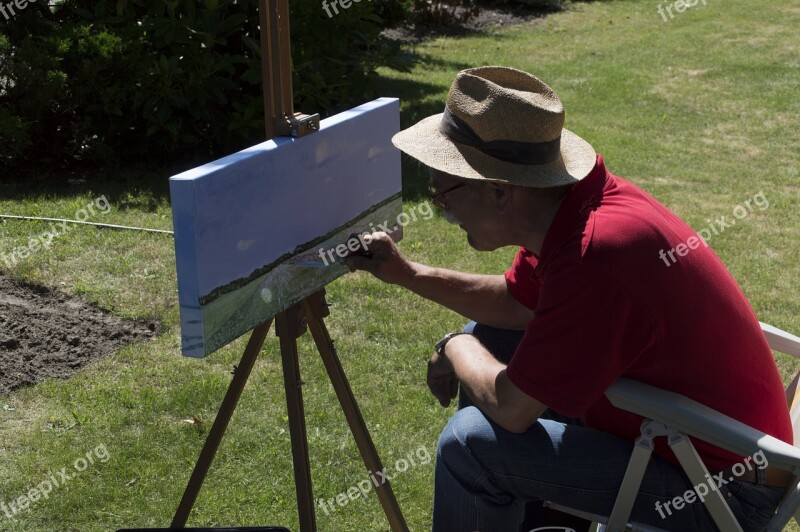 Painter Artist Peel Painting Art