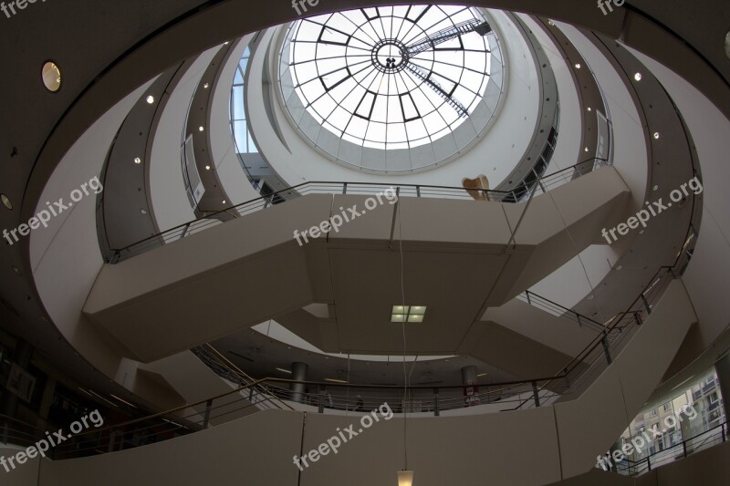 Architecture Town Home Mannheim Dome Interior View