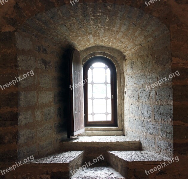 Window Castle Vintage Wall Masonry