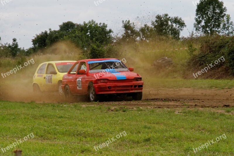 Autocross Motorsport Ford Escort Opel