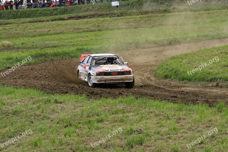 Autocross Motorsport Auto Audi Quattro