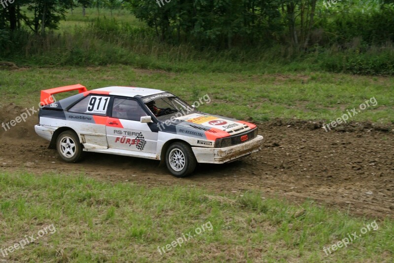 Autocross Motorsport Auto Audi Coupe