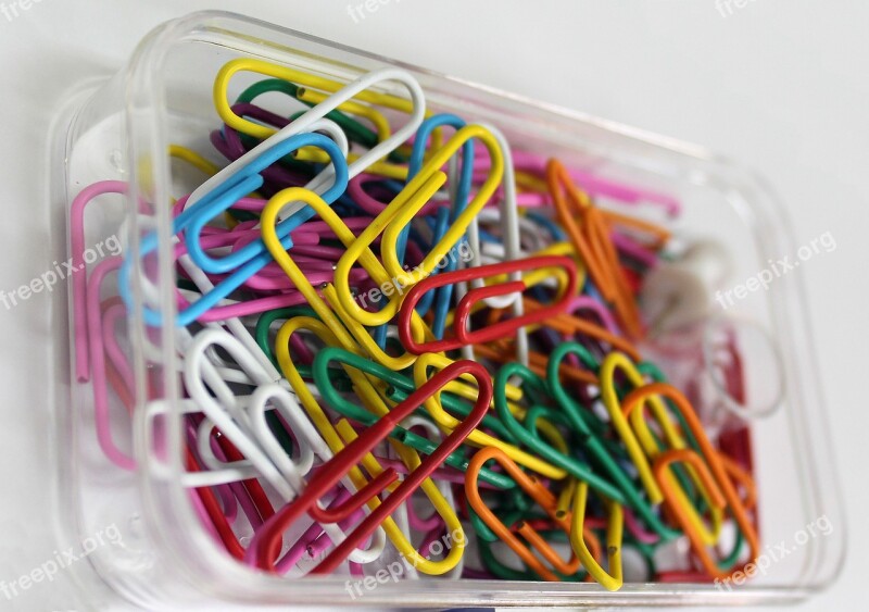 Paper Clips Clips Office Note Paperclip