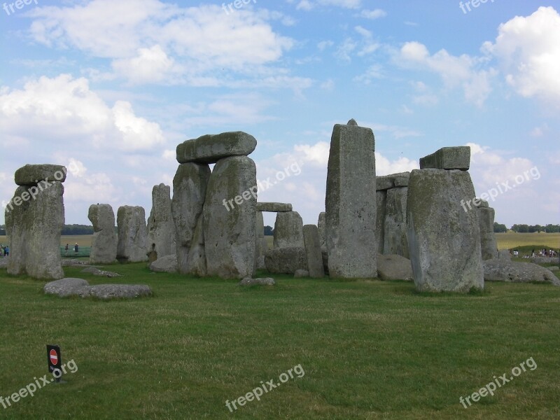 Stonehedge England Prehistory Free Photos