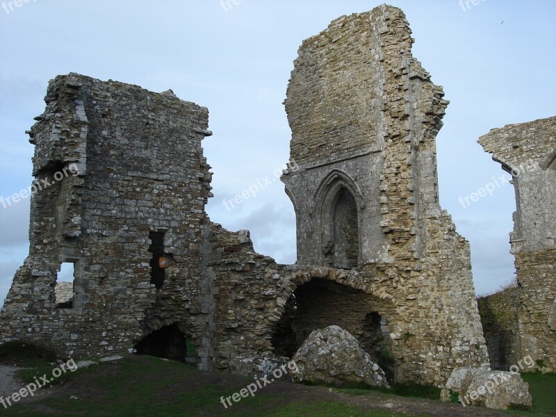 Ruinas Castles South Of England Free Photos