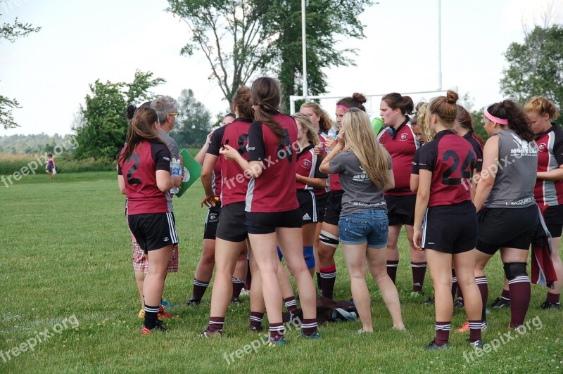 Rugby Sherbrooke Girls Sport Team