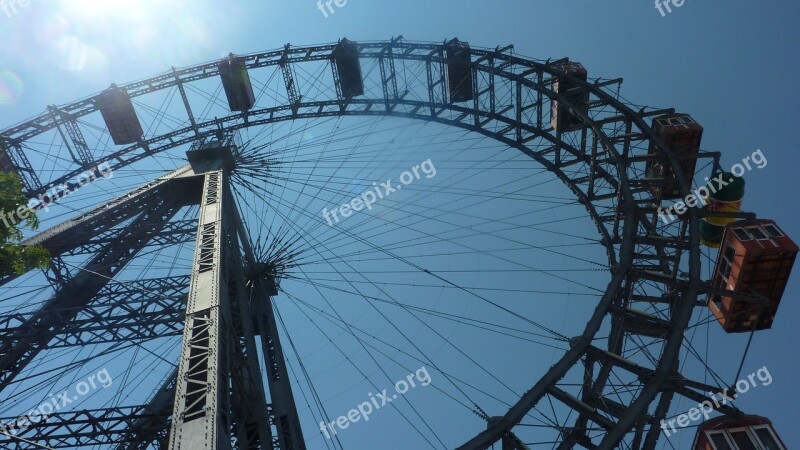 Vienna Ferris Wheel Funfair Free Photos