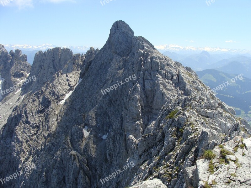 Mountain Peak Summit Tyrol Alps