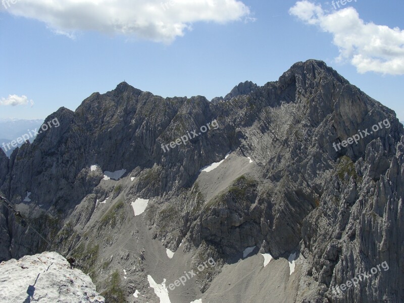 Mountain Tyrol Wilder Kaiser Nature Landscape