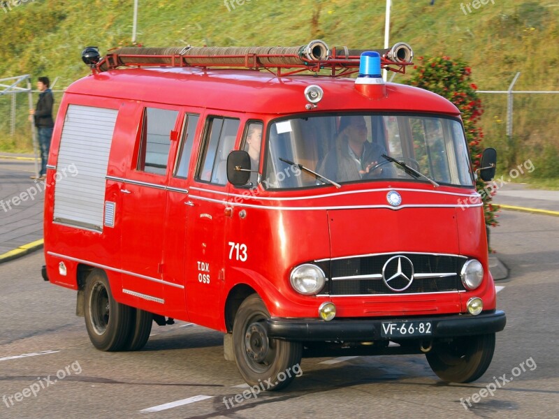 Mercedes Fire Truck Benz Oldtimer