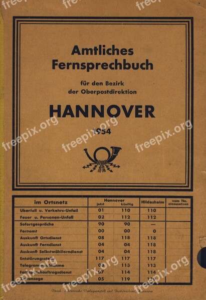 Telephone Directory Post Paper Note