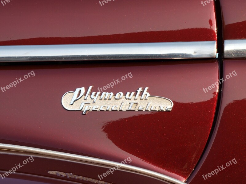 Plymouth Coupe Logo Automobiles Car