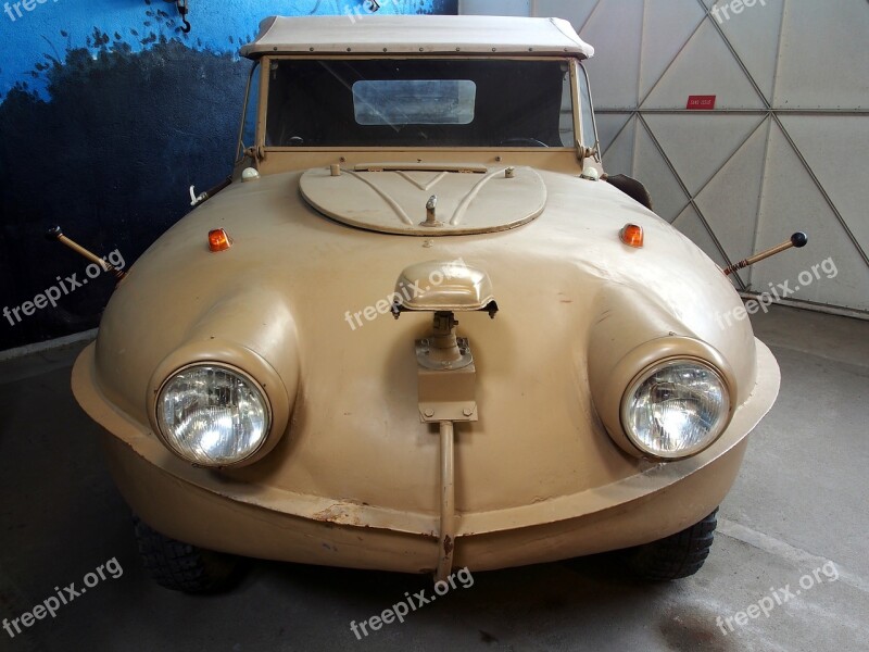 Trippelwagen Amphibian Automobiles Car Vehicle