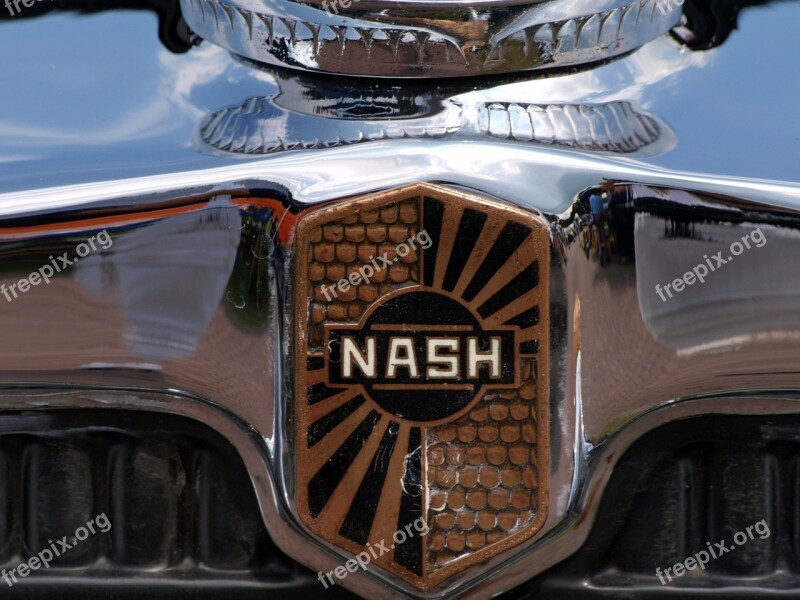 Nash Logo Car Manufacturer Emblem