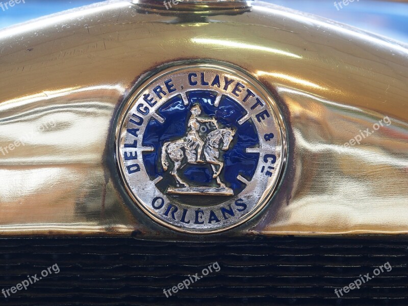 Delaugere Logo Car Manufacturer Emblem