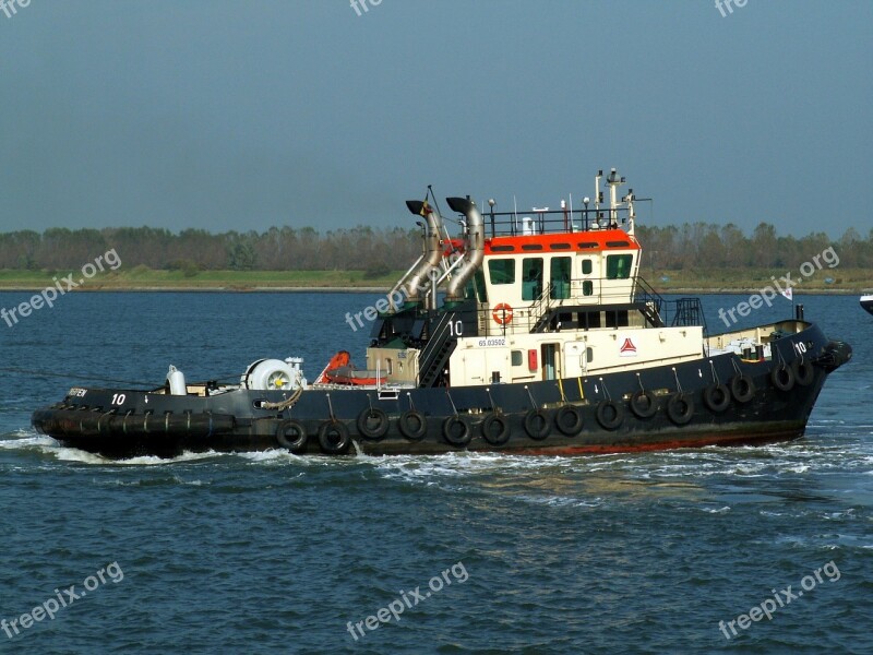 Tug Boat Ship Sea Vessel