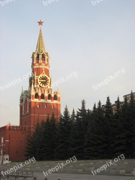 City Moscow Tower Red Square Free Photos