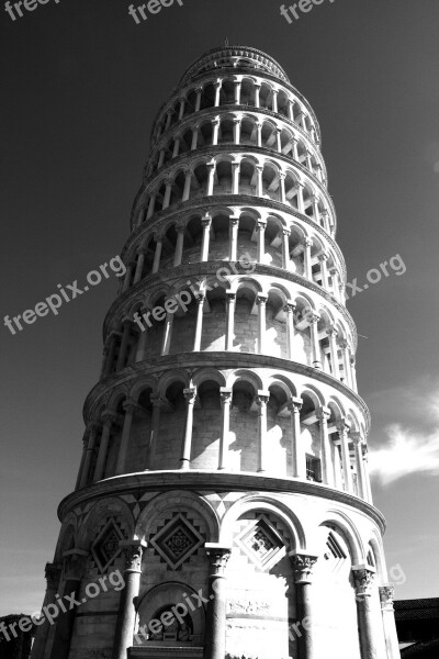 Pisa Torre Tuscany Monument Works