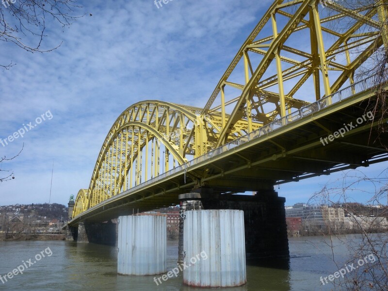 Bridge Construction Architecture Transportation Road