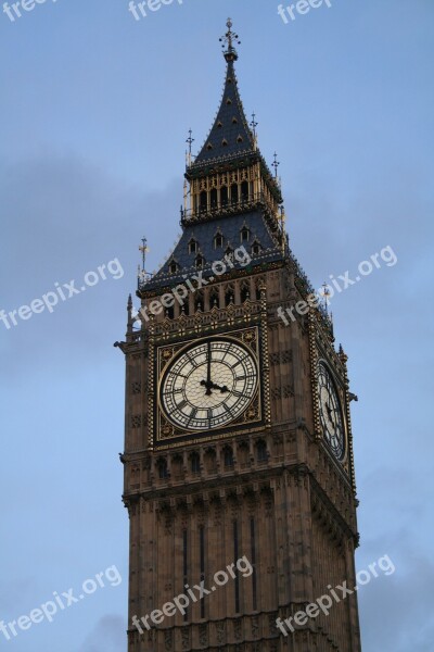 London Big Ben Sky Free Photos