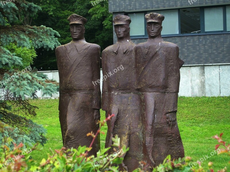 Statues Kołobrzeg Poland Patriotism Free Photos